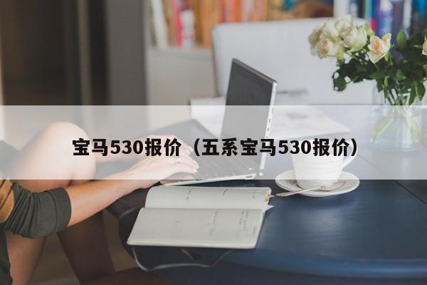 宝马530报价（五系宝马530报价）